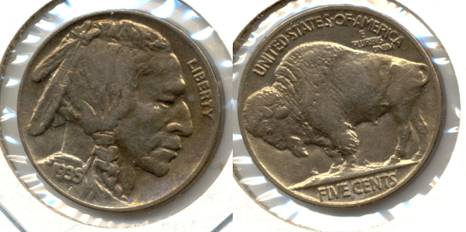 1935 Buffalo Nickel AU-50 d