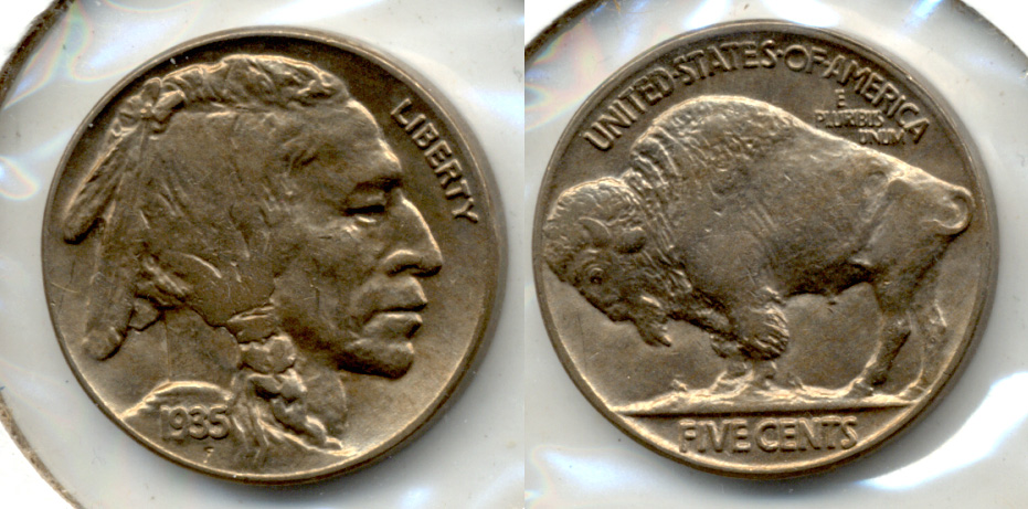 1935 Buffalo Nickel AU-50 j