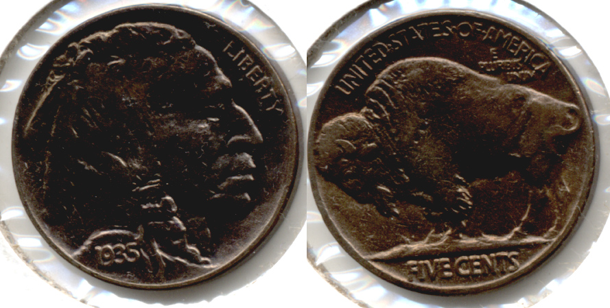 1935 Buffalo Nickel AU-50 k