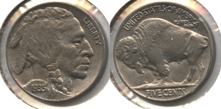 1935 Buffalo Nickel AU-50 #n