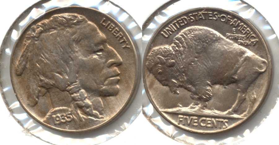 1935 Buffalo Nickel MS-63