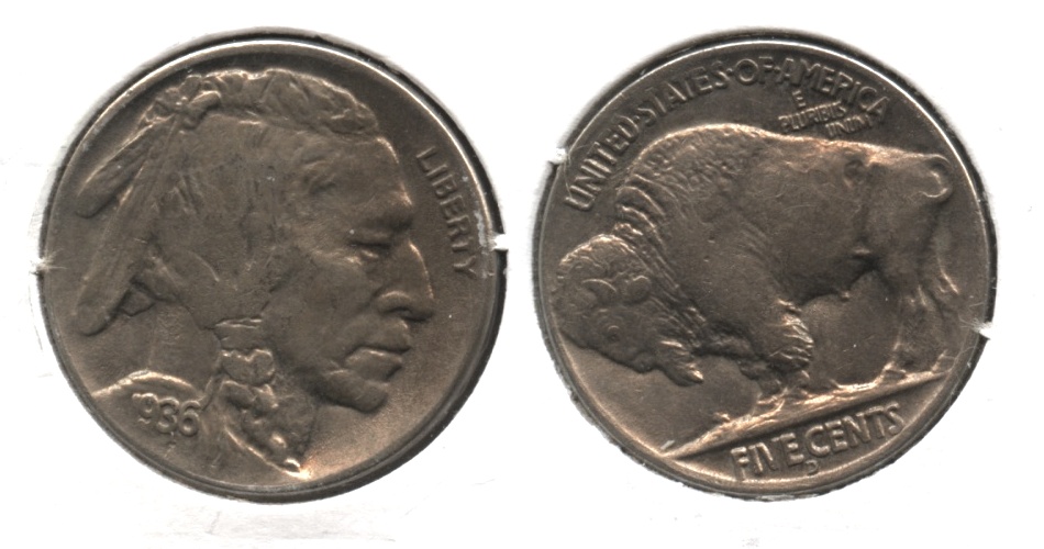 1936-D Buffalo Nickel AU-50 #a