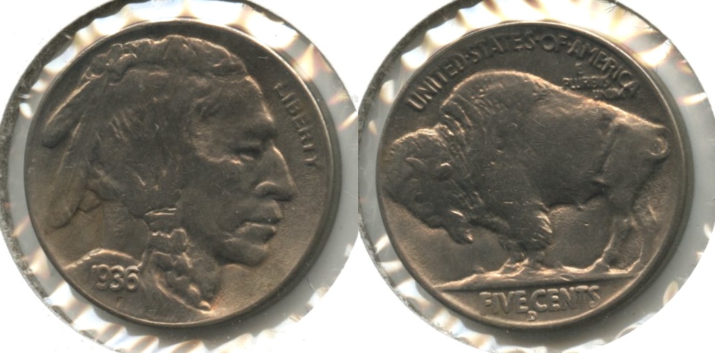 1936-D Buffalo Nickel MS-63