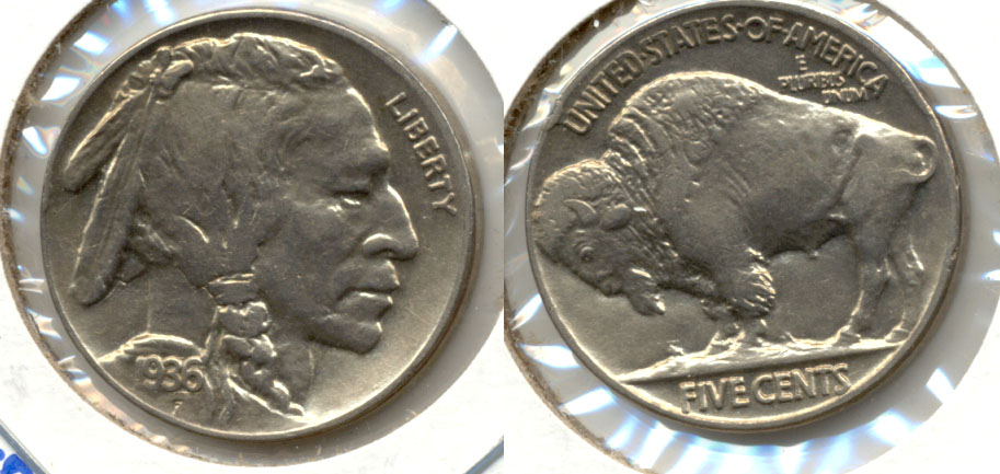 1936 Buffalo Nickel AU-50 g