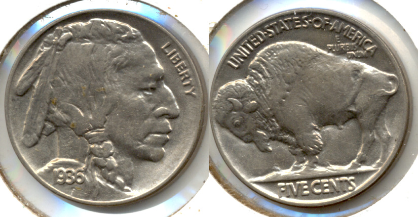 1936 Buffalo Nickel MS-63 a