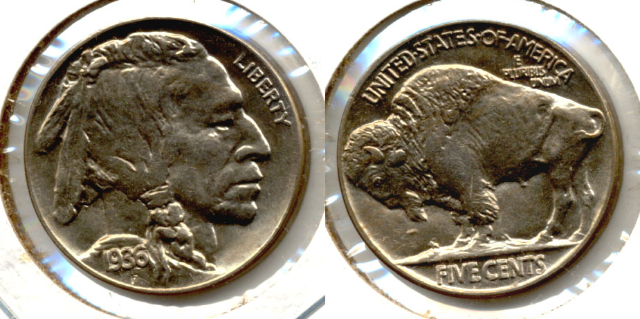 1936 Buffalo Nickel MS-63 b