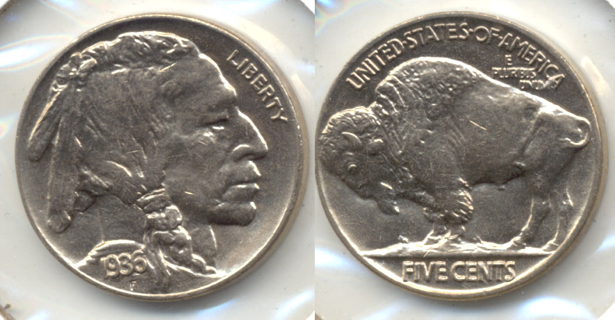 1936 Buffalo Nickel MS-63 d