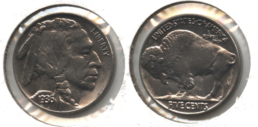 1936 Buffalo Nickel MS-65