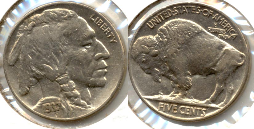1937 Buffalo Nickel AU-50 m