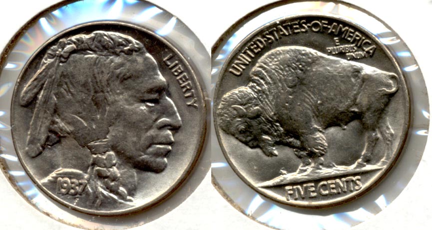 1937 Buffalo Nickel MS-63