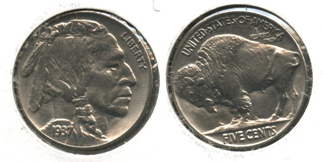 1937 Buffalo Nickel MS-63 #h