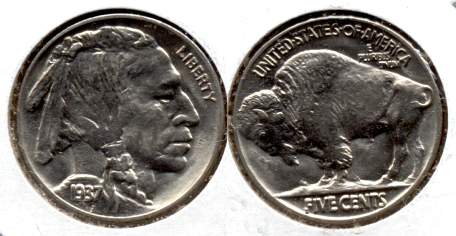 1937 Buffalo Nickel MS-64