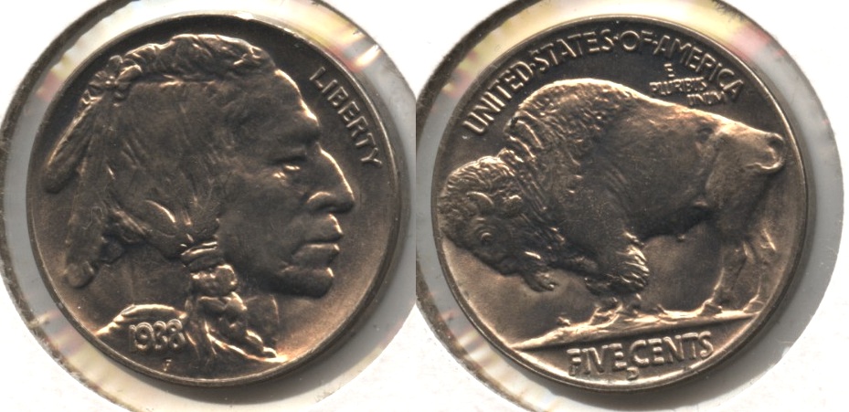1938-D Buffalo Nickel MS-60 #b
