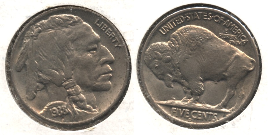 1938-D Buffalo Nickel MS-60 #c