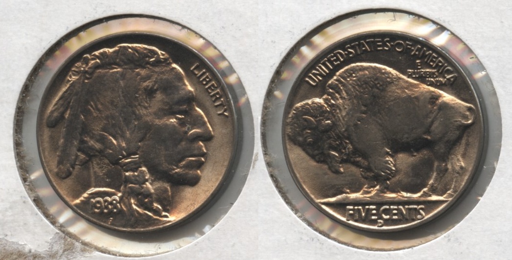 1938-D Buffalo Nickel MS-64 #e