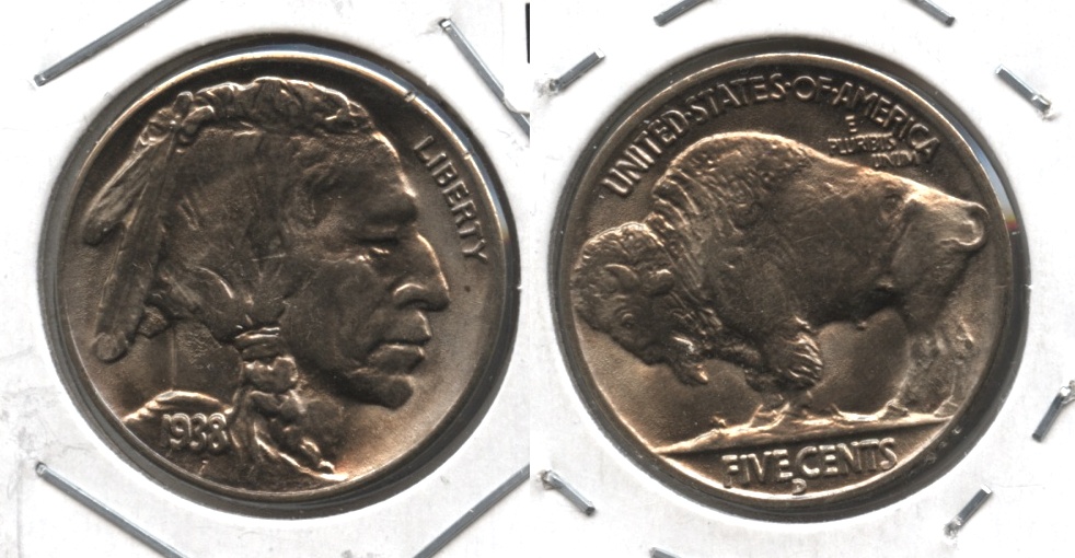 1938-D Buffalo Nickel MS-64 #h