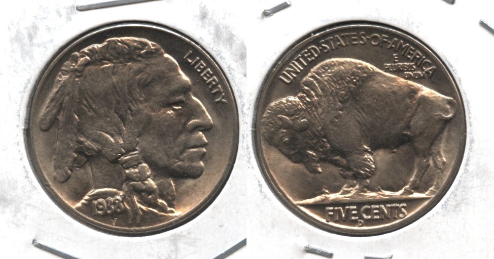 1938-D Buffalo Nickel MS-64 #i