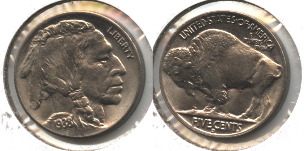 1938-D Buffalo Nickel MS-65