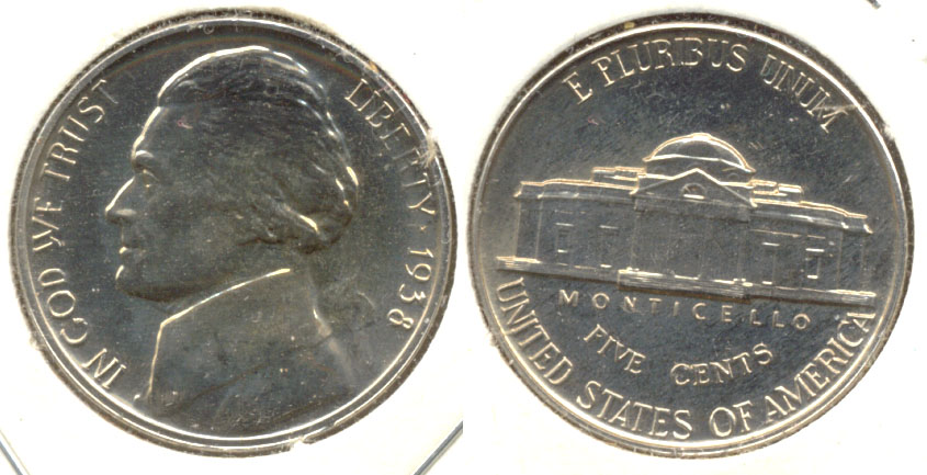 1938 Jefferson Nickel Proof-64