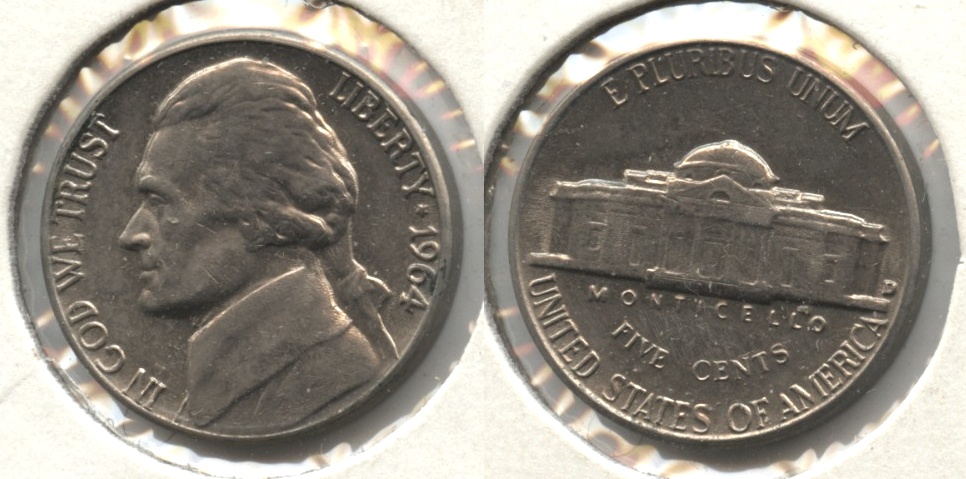 1964-D Jefferson Nickel EF-40