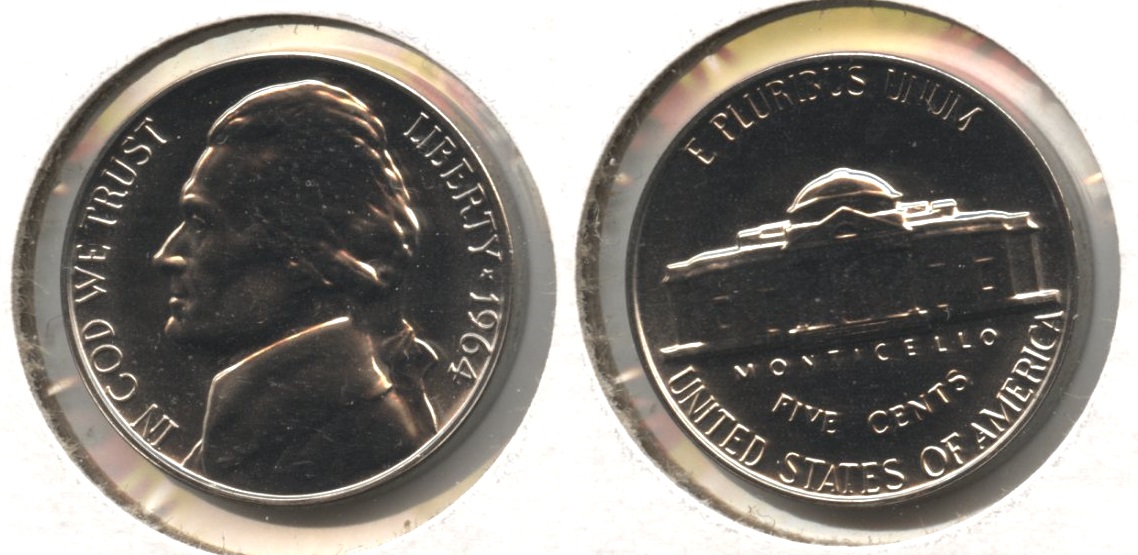 1964 Jefferson Nickel Proof-67