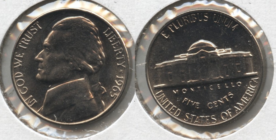 1965 Jefferson Nickel SMS Special Mint Set