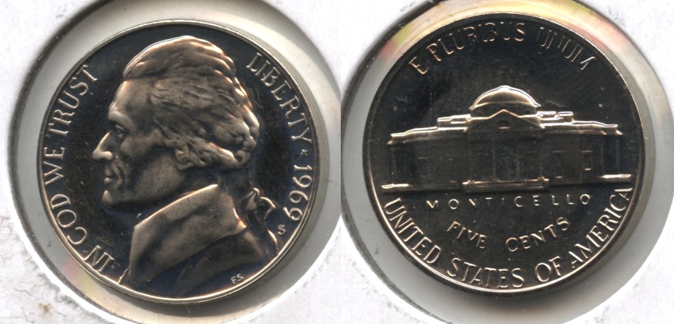 1969-S Jefferson Nickel Proof