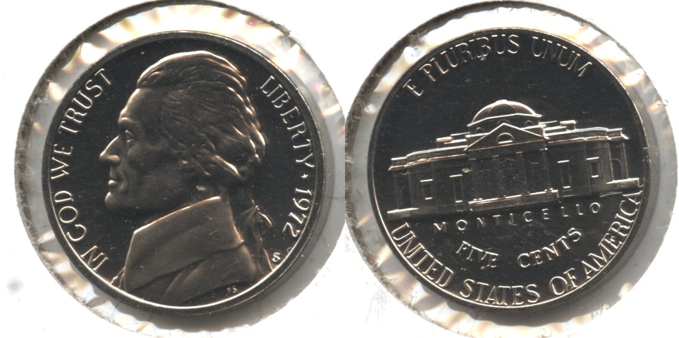 1972-S Jefferson Nickel Proof