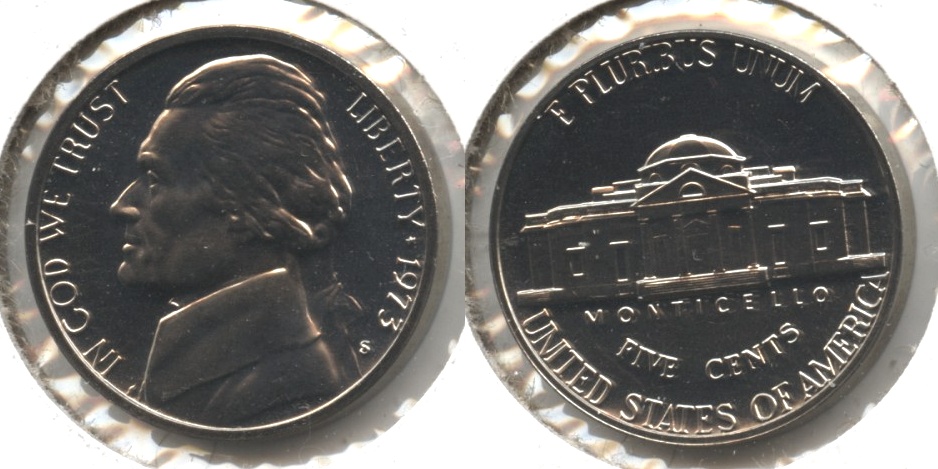 1973-S Jefferson Nickel Proof