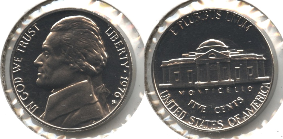 1976-S Jefferson Nickel Proof