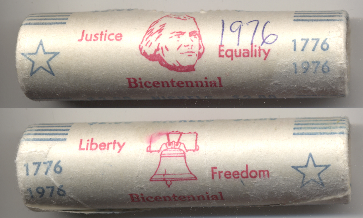 1976 Jefferson Nickel Bicentennial BU Roll