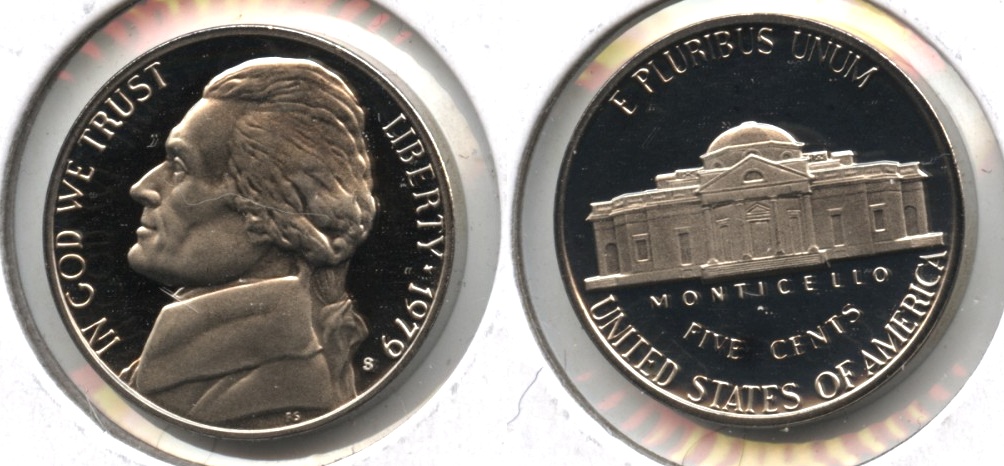 1979-S Type 2 Clear S Jefferson Nickel Proof