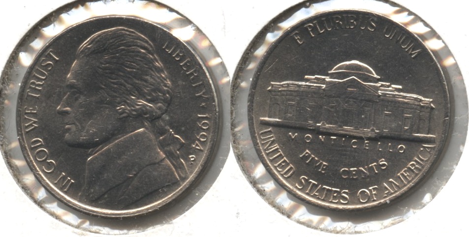 1994-P Jefferson Nickel Mint State