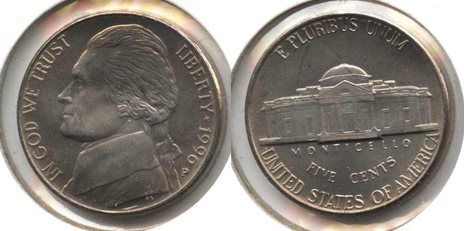 1996-P Jefferson Nickel Mint State