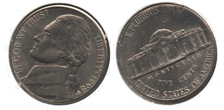 1998-D Jefferson Nickel Mint State