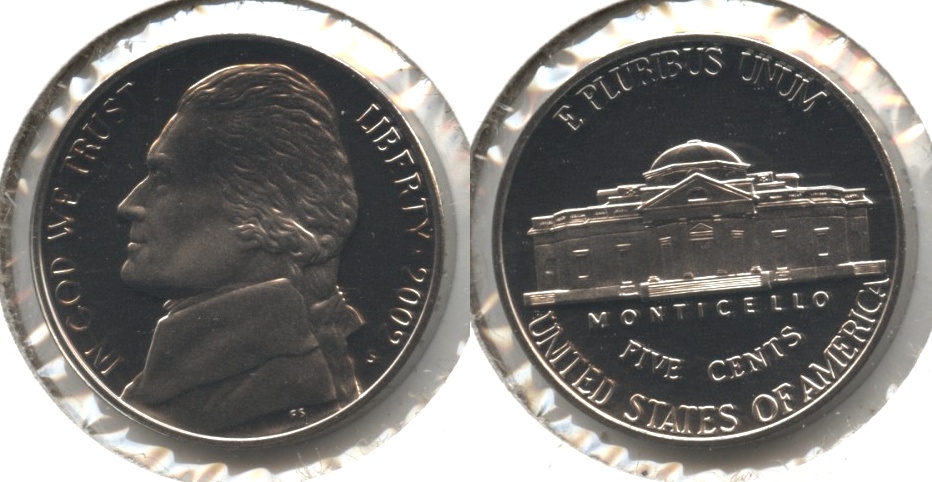 2002-S Jefferson Nickel Proof