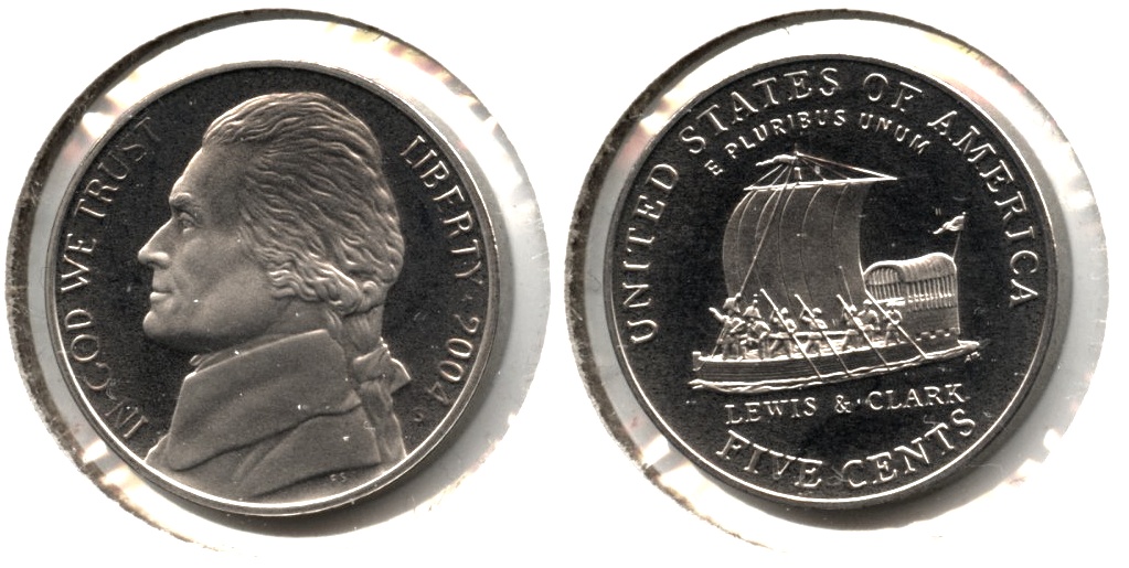2004-S Keel Boat Jefferson Nickel Proof
