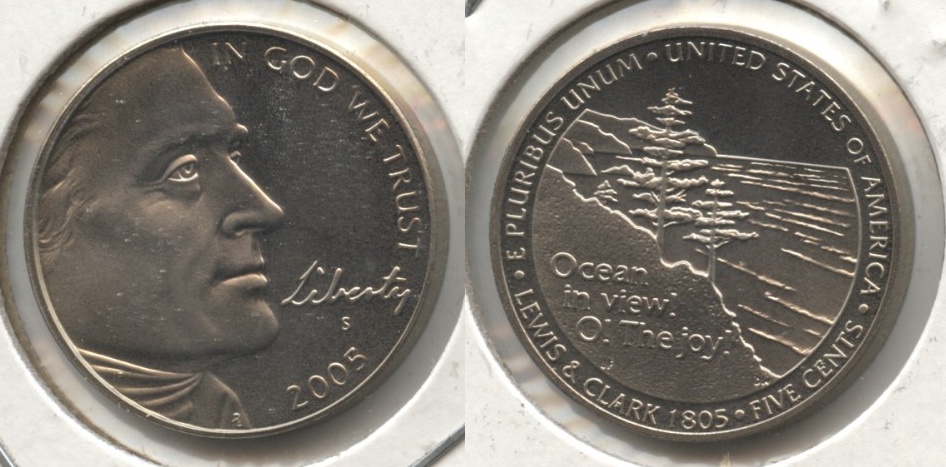 2005-S Ocean in View Jefferson Nickel Proof