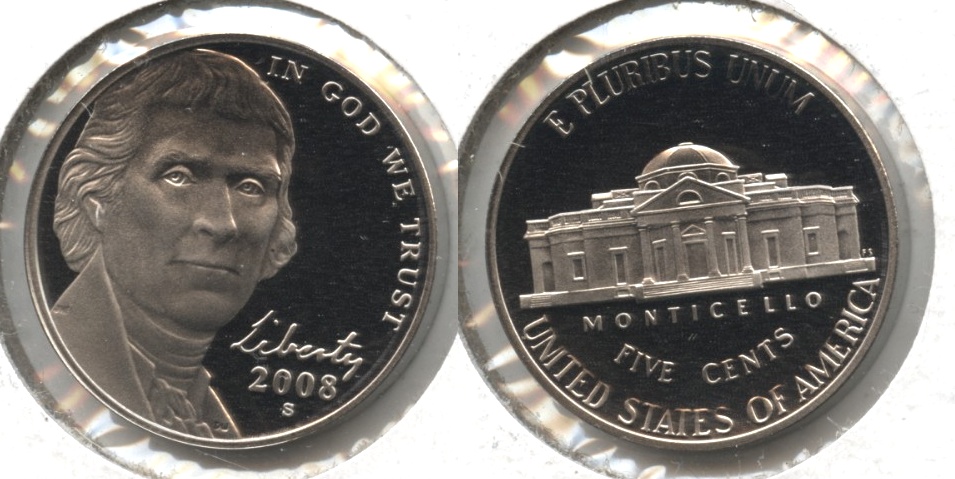 2008-S Jefferson Nickel Proof