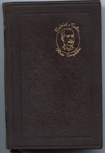 Jose Maria Gabriel Y Galan Obras Completas by Jose Maria Gabriel Y Galan Published 1955