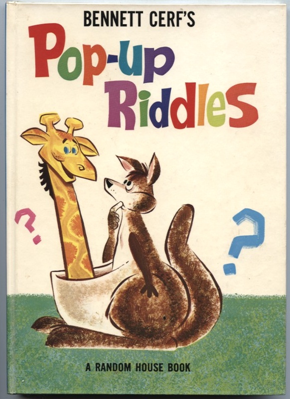 Pop-Up Riddles by Bennett Cerf Published 1966
