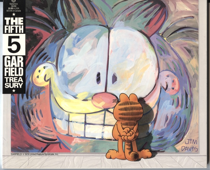 The Fifth Garfield Treasury by Jim Davis Published 1989