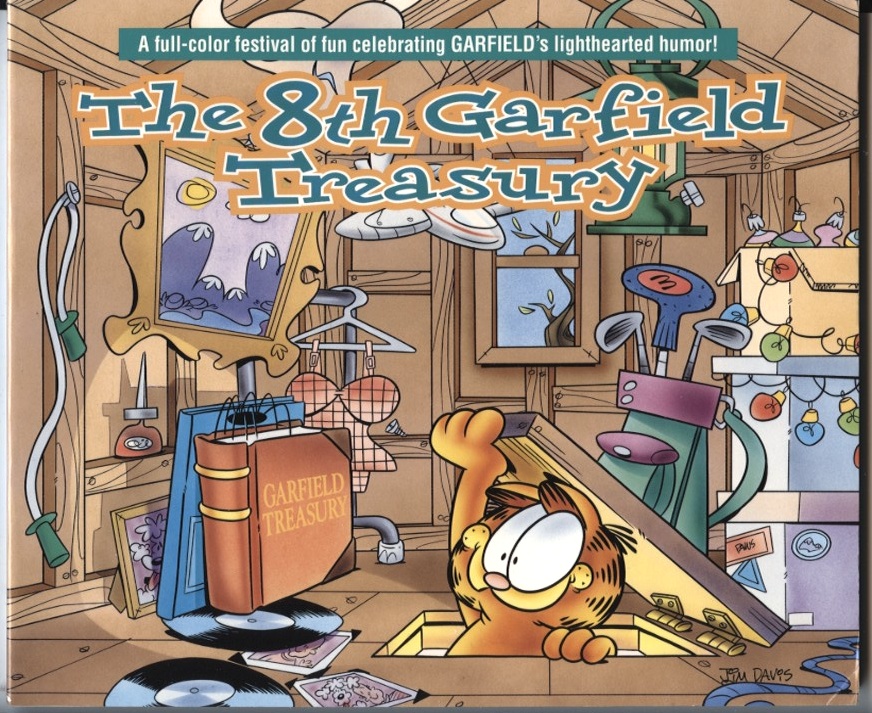 The Eighth Garfield Treasury by Jim Davis Published 1995
