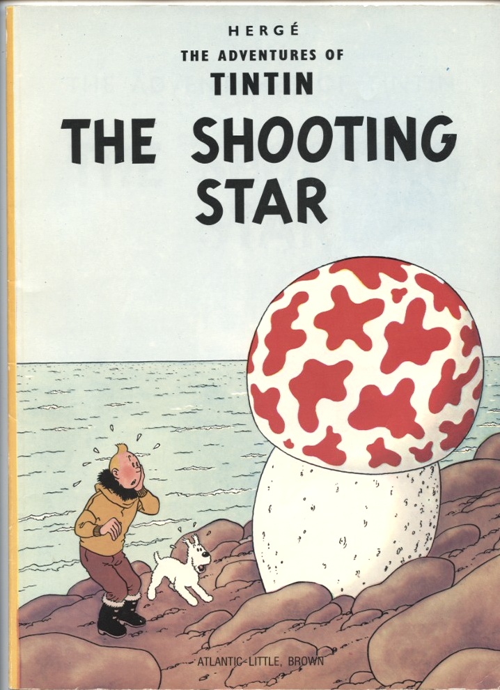 Adventures of Tintin The Shooting Star by Herge Published 1978