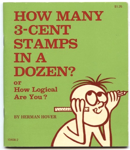 How Many 3 Cent Stamps in a Dozen by Herman Hover Published 1976