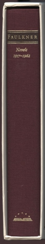 Library of America William Faulkner Novels 1957 - 1962