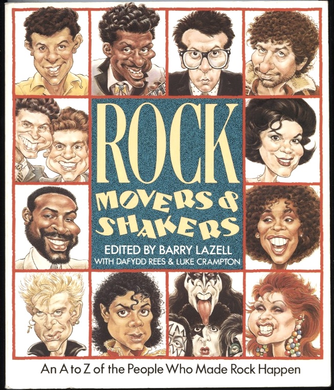 Rock Movers and Shakers by Barry Lazell Published 1989