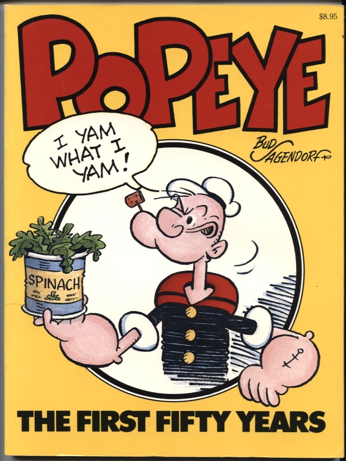 Popeye The First 50 Years by Bud Sagendorf Published 1979