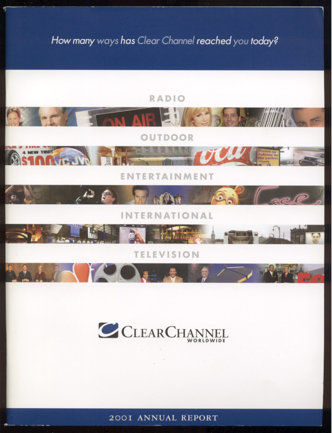 Clear Channel Worldwide 2001 Annual Report
