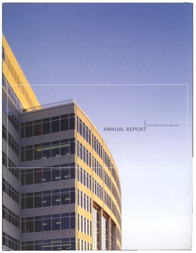 Electronics For Imaging 2001 Annual Report